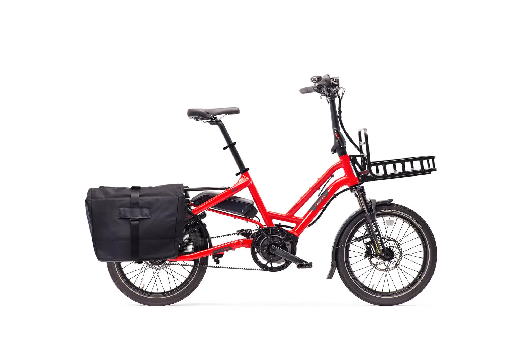 HSD with panniers and Tern Transporteur Rack