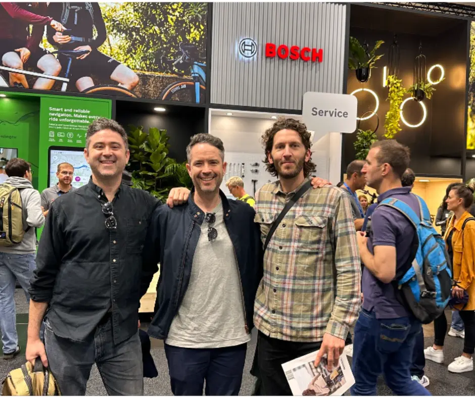 Dan, Jacob and Jordan at Eurobike